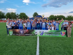 FC Fălești a fost premiată cu medaliile de aur ale Diviziei B, seria Nord