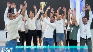 Echipa Univer-Oguzsport a fost premiată pentru locul I în Seria Sud (video)